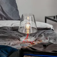 fatboy transloetje lampe à poser led, transparent