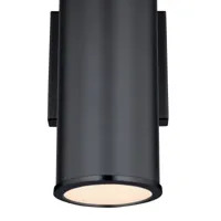 westinghouse marius applique d'extérieur, noir, à 2 lampes