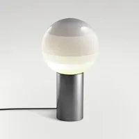 marset dipping light s lampe table blanc/graphite