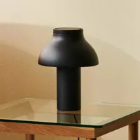 hay pc lampe à poser aluminium, noir, hauteur 33 cm