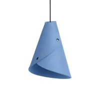 almut von wildheim almut 0314 suspension arquée, 1 lampe, bleu pastel