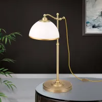 orion lampe à poser old lamp support réglable en hauteur