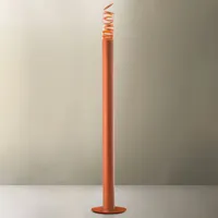 artemide décomposé lampadaire led orange