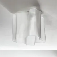 artemide logico plafonnier 40x40 cm blanc