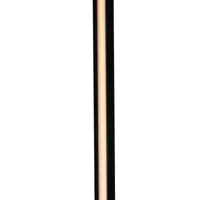 carpyen lampadaire led lineal, hauteur 180 cm, noir