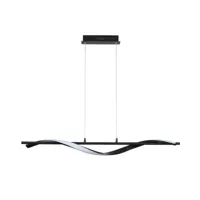 lindby munja suspension led dimmable noir sable