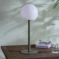 lindby eleia lampe de table led d'extérieur, batterie rechargeable