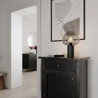 by rydéns cozy lampe de table noire/grise