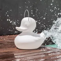 goodnight light lampe designer led duck-duck s extérieur blanc