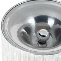 gubi lampe à poser model 597, aluminium, crème, hauteur 29 cm