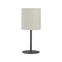 pr home lampe de table d'extérieur agnar, gris foncé / beige, 57 cm