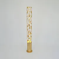 holländer lampe sur pied talismano, doré, hauteur 176 cm, fer