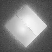 axo light applique nelly s carrée avec tissu 60cm
