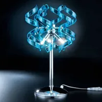 metallux lampe à poser fascinante blue