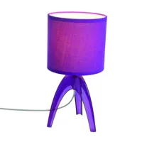 näve lampe à poser tendance ufolino violette