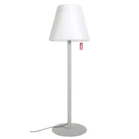 fatboy - lampadaire d'extérieur edison en plastique, polyéthylène couleur gris 800 x 90.37 182 cm designer alex bergman made in design