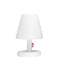 fatboy - lampe d'extérieur edison en plastique, polyéthylène couleur blanc 71.14 x cm designer alex bergman made in design