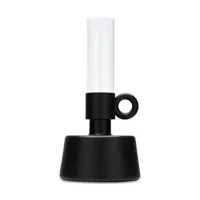 fatboy - lampe à huile d'extérieur flamtastique en plastique, verre thermo-résistant couleur noir 83.78 x 115 cm made in design