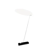ingo maurer - lampe sans fil rechargeable koyoo en papier, fil de fer couleur blanc 10 x 18.17 34 cm designer axel  schmid made in design