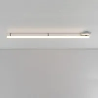 artemide - lampe connectée alphabet of light en plastique, méthacrylate couleur blanc 179.2 x 42.73 cm designer bjarke ingels group made in design