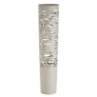 foscarini - lampadaire tress en plastique, matériau composite couleur blanc 31 x 118 110 cm designer marc sadler made in design