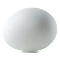 foscarini - lampe d'extérieur gregg en plastique, polyéthylène couleur blanc 59 x 50 51 cm designer ludovica & roberto  palomba made in design