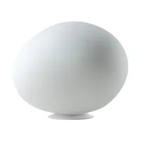 foscarini - lampe d'extérieur gregg en plastique, polyéthylène couleur blanc 47 x 40 39 cm designer ludovica & roberto  palomba made in design