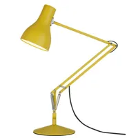 anglepoise - lampe de table type 75 en métal, fonte couleur jaune 200 x 31.07 70 cm designer margaret howell made in design