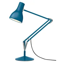 anglepoise - lampe de table type 75 en métal, fonte couleur bleu 200 x 31.07 70 cm designer margaret howell made in design