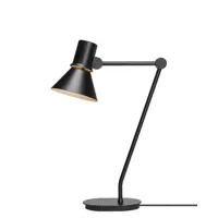 anglepoise - lampe de table type 80 en métal, fonte couleur noir 180 x 28.85 48 cm designer kenneth grange made in design
