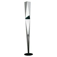 fontana arte - lampadaire en métal, aluminium couleur métal 42 x 194 cm designer marco acerbis made in design