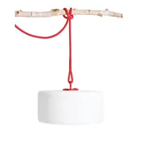 fatboy - lampe extérieur sans fil rechargeable thierry le swinger en plastique, silicone couleur rouge 200 x 58.87 20.5 cm made in design