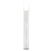 kartell - lampadaire toobe en plastique, polycarbonate couleur transparent 27 x 28 181 cm designer ferruccio laviani made in design