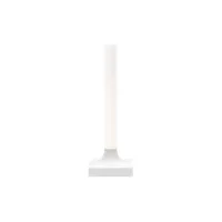 kartell - lampe sans fil rechargeable goodnight en plastique, abs recyclé couleur blanc 20.33 x 29 cm designer philippe starck made in design