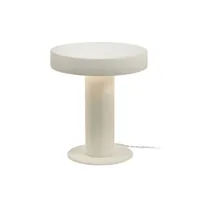 serax - lampe de table clara en céramique, grès couleur beige 29.8 x 34.5 cm designer anita le grelle made in design