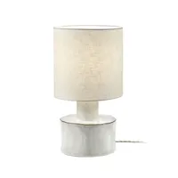 serax - lampe de table catherine en céramique, grès couleur blanc 25 x 47 cm designer marie  michielssen made in design