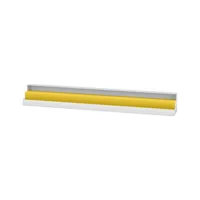 matière grise - lampadaire brion en métal, acier couleur jaune 12.5 x 103 cm designer axelle vertommen made in design