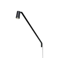 nemo - lampe untitled en métal, aluminium couleur noir 56 x 46 10 cm designer bernhard osann made in design