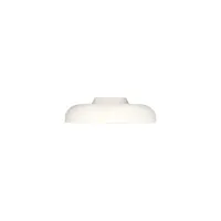 lumen center italia - plafonnier zero en métal, aluminium couleur blanc 40 x 8 cm designer paolo cappello made in design