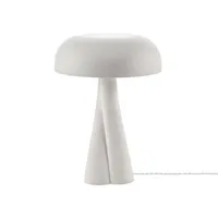 serax - lampe de table clara en céramique, grès couleur blanc 45 x 61 46 cm designer anita le grelle made in design