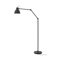 bloomingville - lampadaire en métal, fer couleur noir 25 x 150 cm made in design