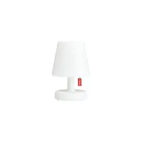 fatboy - lampe extérieur sans fil rechargeable edison en plastique, abs couleur blanc 9.7 x 15 cm made in design