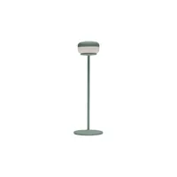 fatboy - lampe extérieur sans fil rechargeable cheerio en métal, silicone couleur vert 8 x 1 25.8 cm made in design