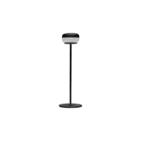 fatboy - lampe extérieur sans fil rechargeable cheerio en métal, silicone couleur gris 8 x 1 25.8 cm made in design