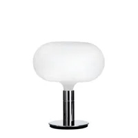 nemo - lampe de table am1n en verre, métal chromé couleur 44.81 x 48 cm designer m. albini made in design