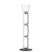flos - lampe à poser noctambul en verre, fonte d'aluminium couleur transparent 200 x 75.24 197 cm designer konstantin grcic made in design