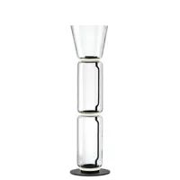 flos - lampe à poser noctambul en verre, fonte d'aluminium couleur transparent 200 x 68.68 144 cm designer konstantin grcic made in design