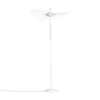 petite friture - lampadaire vertigo en plastique, verre triplex couleur blanc 74.89 x 165 cm designer constance guisset made in design