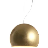 opinion ciatti - suspension lalampada en métal, feuille d'or couleur or 250 x 50.13 23 cm designer lapo made in design