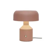 it's about romi - lampe de table porto en métal, acier couleur orange 180 x 33.02 29 cm made in design